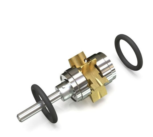 thumbnail image 2 of Kavo 630/640 Dental Turbine Rebuild Kit – Ceramic Bearings + Free Coupler O-Rings 2 of 4