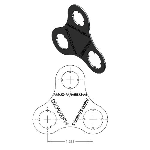 Beyes AirLight M600-M / M800-M // Maxso M10-M / M200-M Complete Turbine