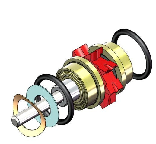 Kinetic Instruments Viper Mini Complete Turbine