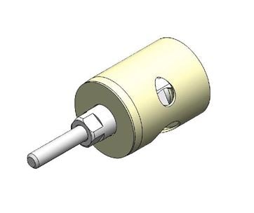 Standard Ceramic Push Button Canister