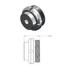 Palisades Dental Impact Air 45 Push Button Head Cap