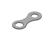 "	 W&H  300 Series TE-97 / TE-98 Cap Wrench Cap Wrench for W&H 300 Series TE-97 / TE-97 LQ / TE-97 RM / TE-97 BC / TE-98 / TE-98 LQ / TE-98 RM / TE-98 BC"