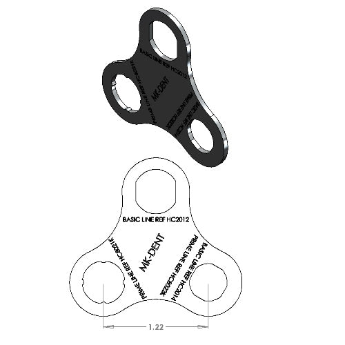 MK Dent Basic Line Mini Head Compete Turbine